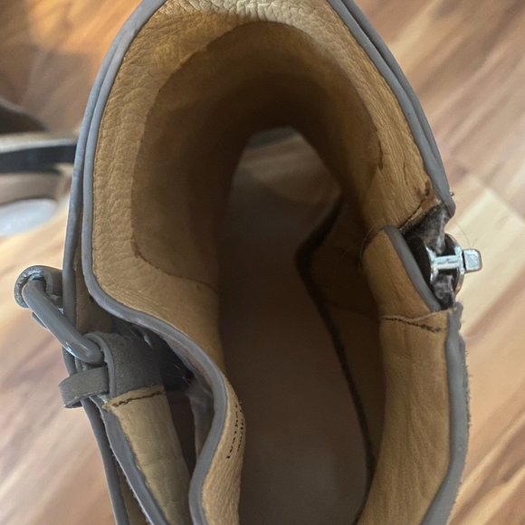 L.A.M.B. Dorrie Peep Toe Platform Bootie - Picture 8 of 8